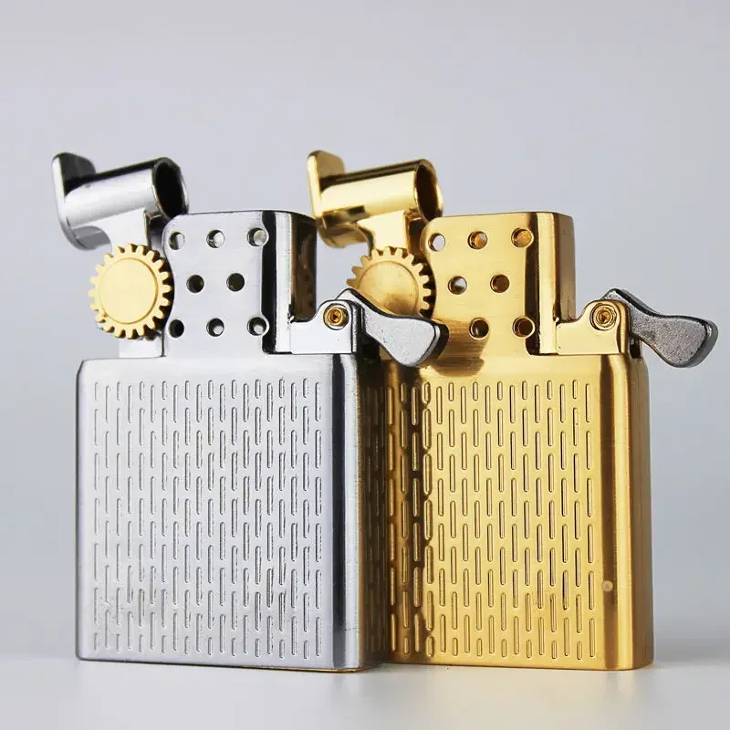 ZORRO Kerosene Lighter Inner Insert Parts Gas/Oil Flint Grinding Wheel Brass White Steel Cigarettes Lighters Repalce 912 915 902 lighter accessories,kerosene lighter,smoking accessories,lighter flint