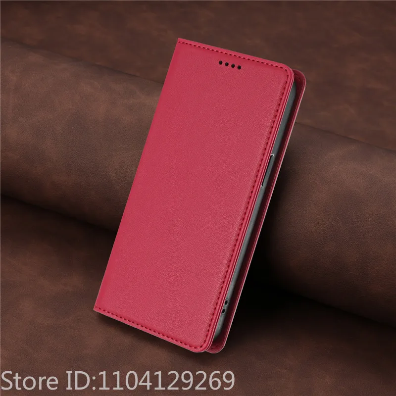 Anti-Theft Luxury Leather Wallet Flip Phone Case