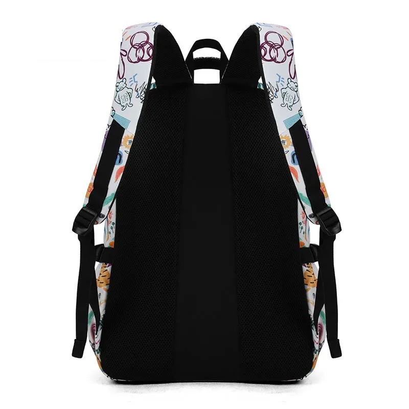 Fashion Printing Shoulders Backpack for Women Large Capacity Waterproof Travel Backpack Teen Students Schoolbag Laptop Backpacks 5