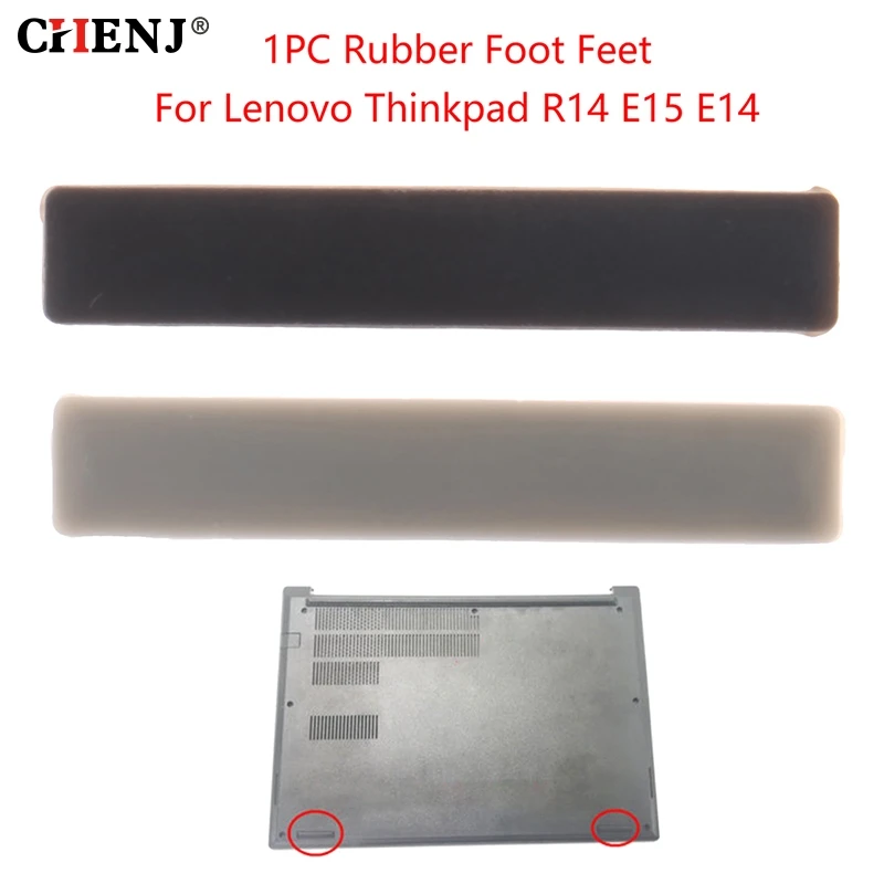 

1pc Laptop Bottom Base Cover Rubber Foot Feet For Lenovo Thinkpad R14 E15 E14 Laptop Replacement Repair Parts