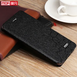 Luxury Leather Flip Case with Soft TPU Silicon Back Cover - Only case (Black)