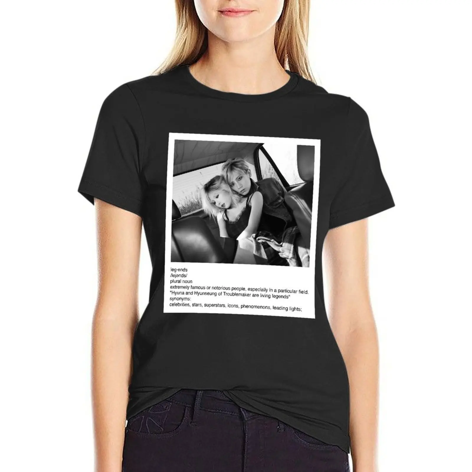 Troublemaker - Legends T-Shirt quick drying Short sleeve tee t-shirt dress for Women plus size