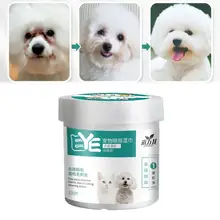 

Pet Eye Wet Wipes Kitten Grooming Tear Removal Stain Cleaning Towels Soft Non-intivating Cleaning Wipes Grooming pet Supplies