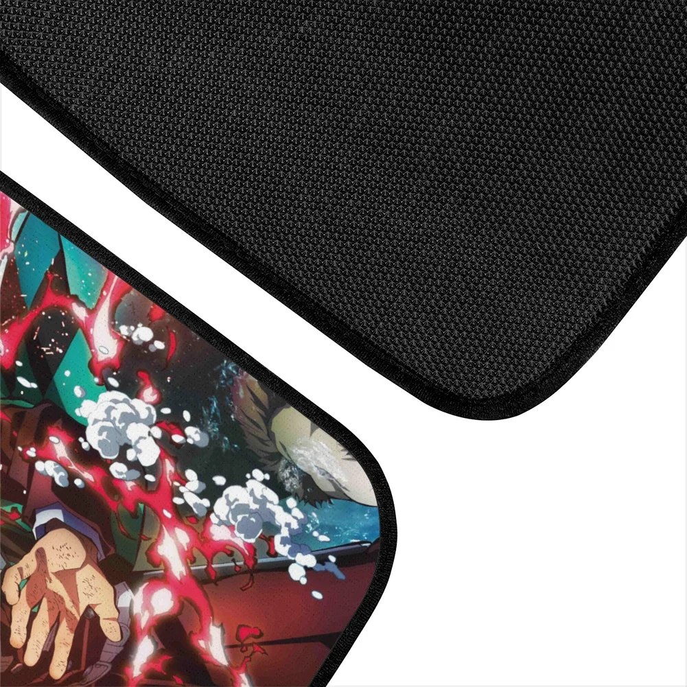 4pcs Set All-Climate Rubber Floor Mats Car Rug Sublimation Decorative Print Door Mat