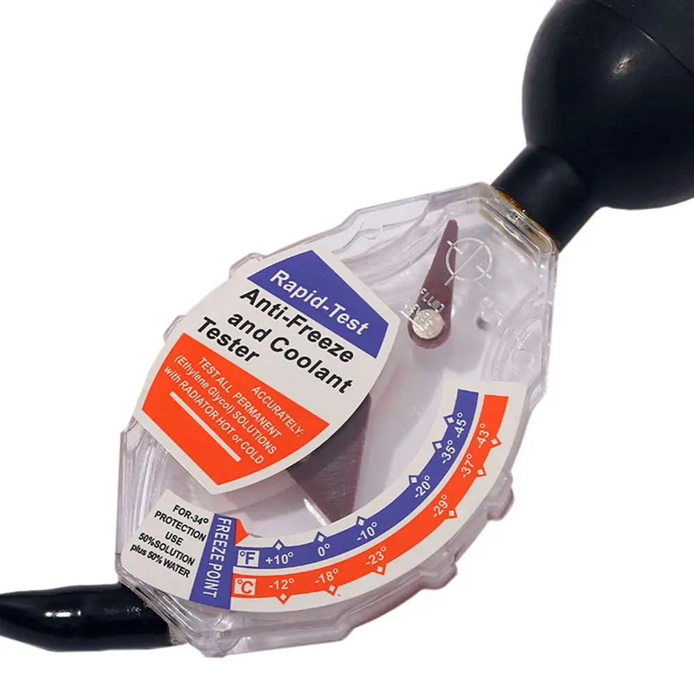 Deluxe Antifreeze & Coolant Tester Hydrometer Tester Automobile battery fluid tester Compatible with Vehicle Car