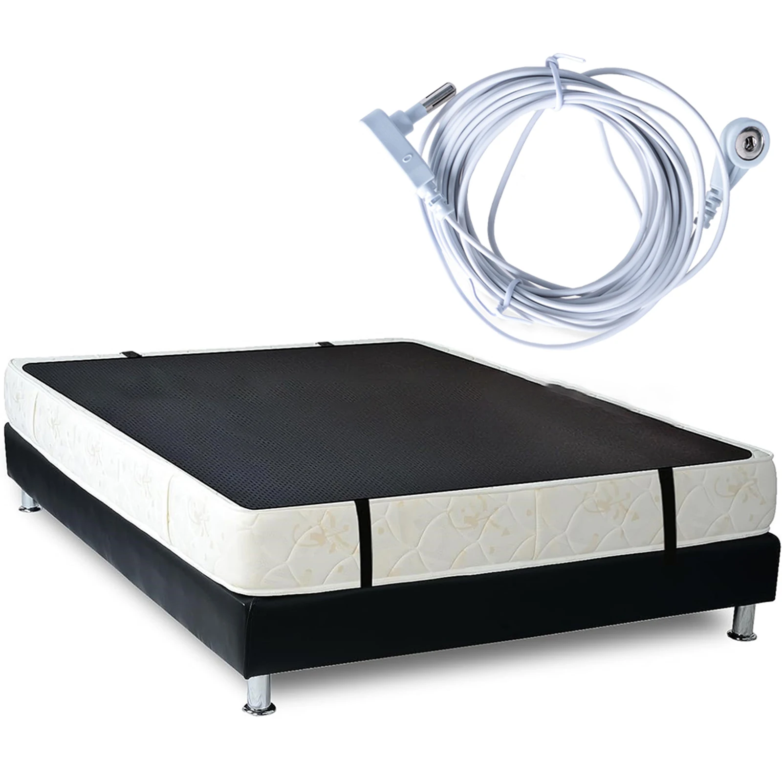 Grounding Mattress Cover For Bed Grounding Sheets For Earthing Improve Sleep Anti-static Organic Mat Radiation Proof