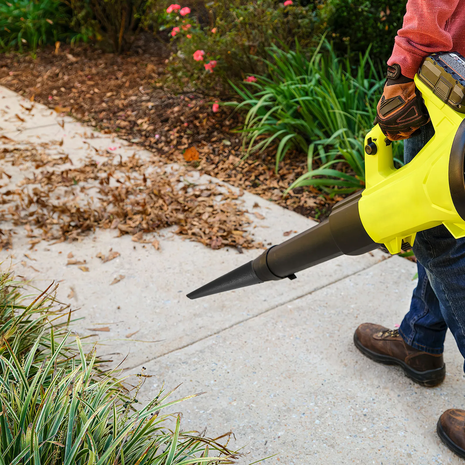리프 블로워 에어 드라이어용 교체 플라스틱 블로워 튜브 고온 방지 분리형 휴대용 플랫 노즐