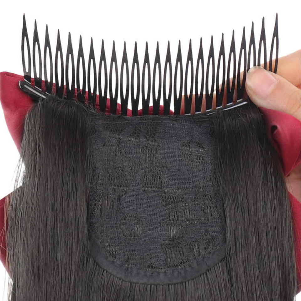 Synthetic Wavy Claw Clip Ponytail Hair Extensions for Women