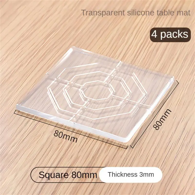 Square 80mm 4pcs