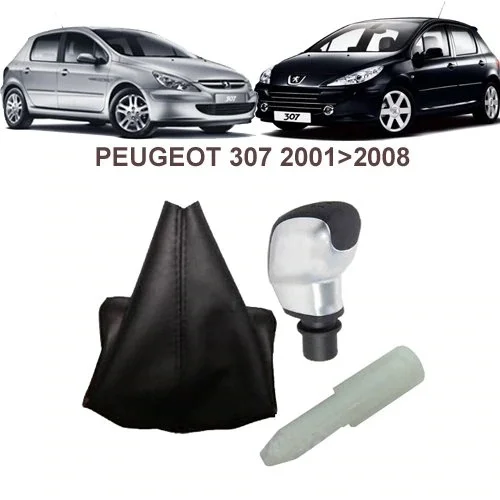 

GEAR KNOB (SPORTS GRAY) & SHIFTERS LEVER BELLOWS PEUGEOT 307 2001-2008 329464537