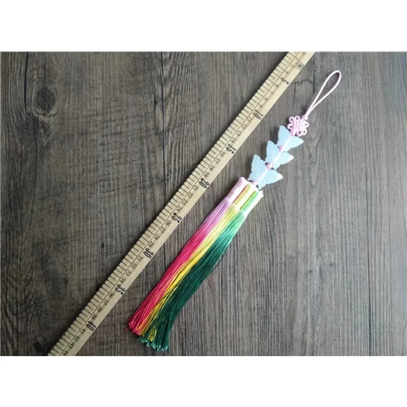 Korean Imported Wedding Ornaments Korean Clothing Accessories Three Butterfly Ornaments Car Hanging Length 38cm