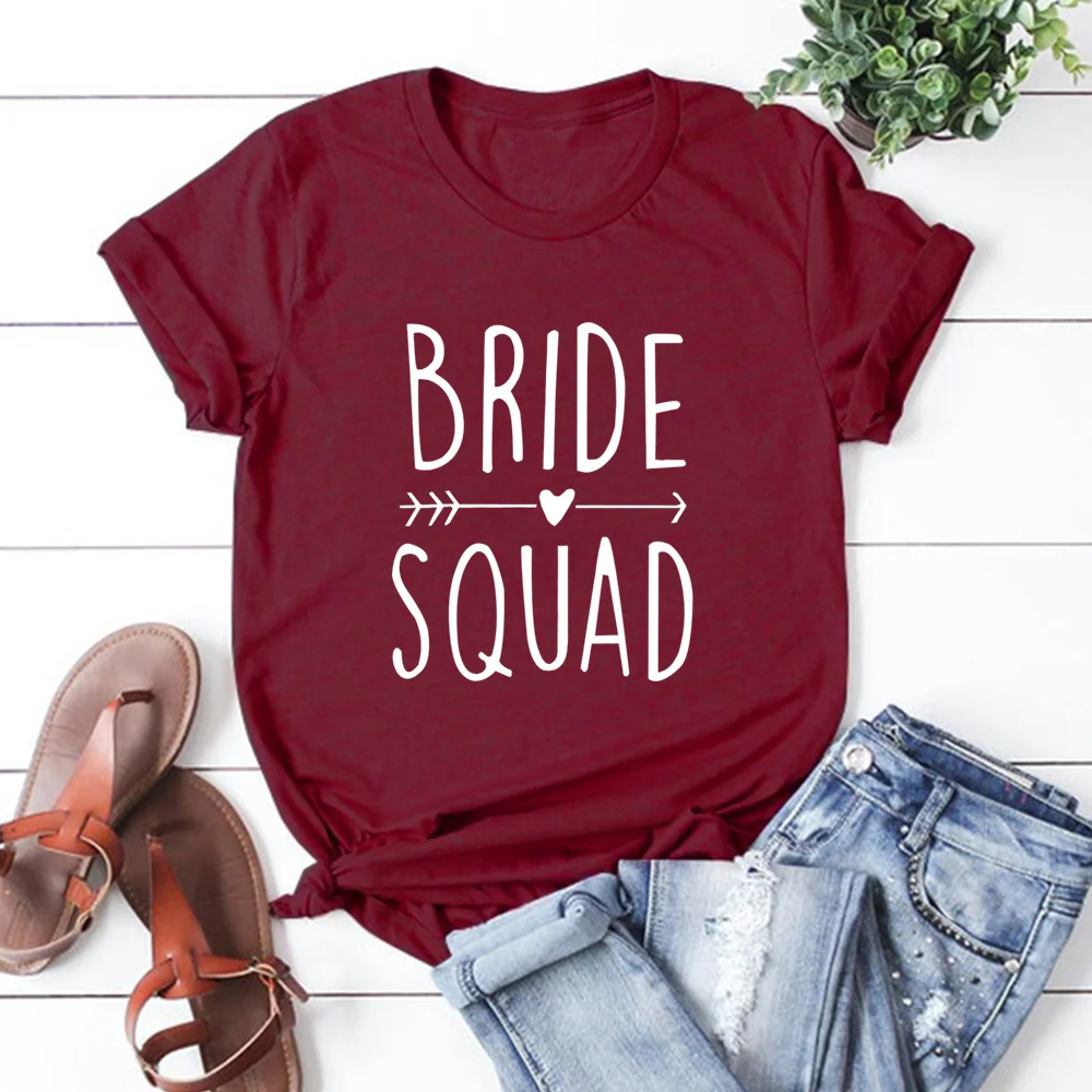 

Футболка с надписью Bride team для одноклассника