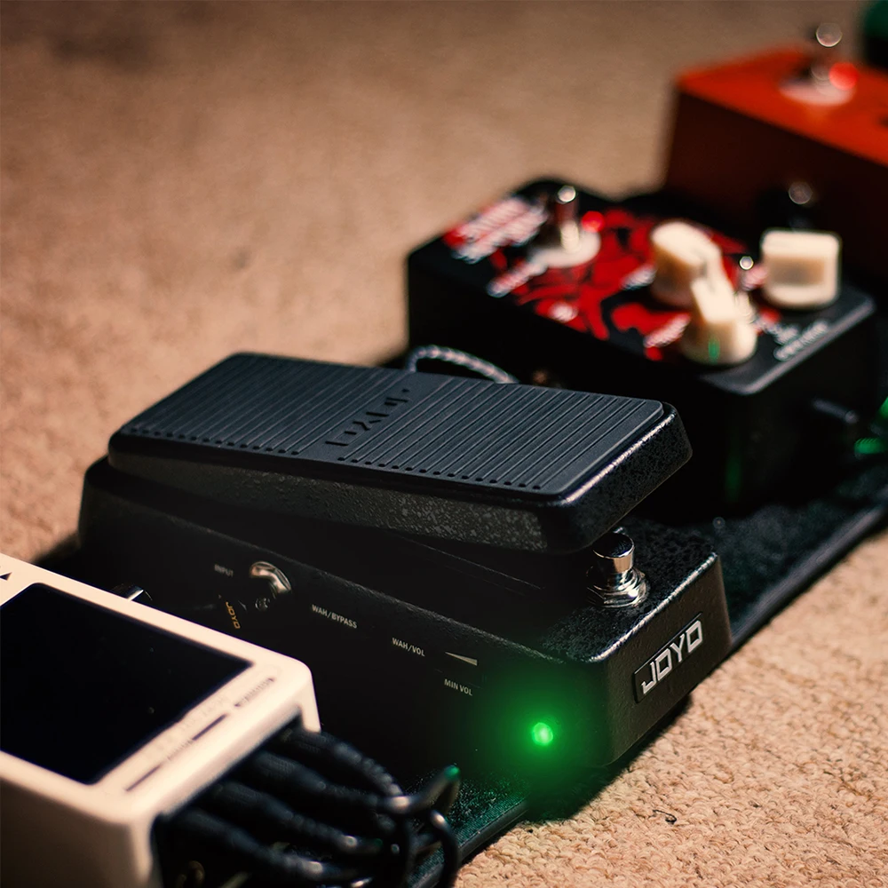 WAH-II Wah Pedal Volume Control 2 in 1 WAH-WAH Pedal Effector 6-speed Adjustable