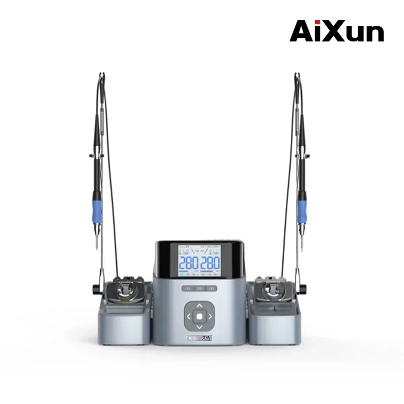 

Паяльная станция JCID AIXUN T420D с двойной ручкой C245 C210 C115