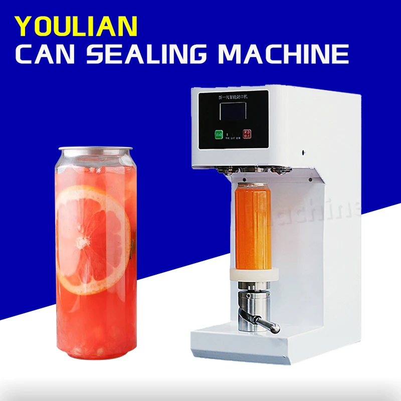 

YL-30 China New Product Semi Automatic Plastic Can Capping Machine Dried Fruits Snacks Candy Food Juice Can Sealing Machin