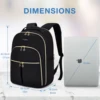 BAGSMART Laptop Backpacks for Women 15.6 inches Notebook Bags School Bag Chargeable for Work School College Travel Business Trip 5