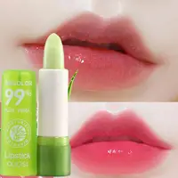 Aloe Vera Discolored Lip Balm Jelly Magic Color Changing Moisturizing Girl Lipstick Nourishing Gloss Lasting Makeup Lip Lip A0A9 1