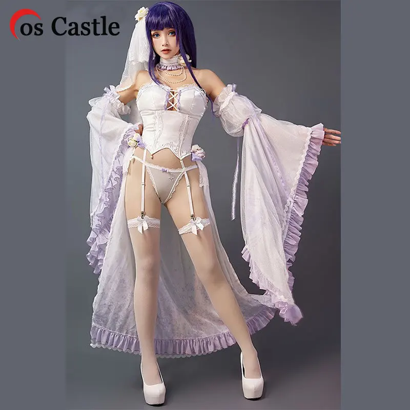 

Cos Castle Game Genshin Impact Raiden Shogun Cosplay Costume Women Christmas New Year Carnival Party Costumes Sexy Bikini Sets