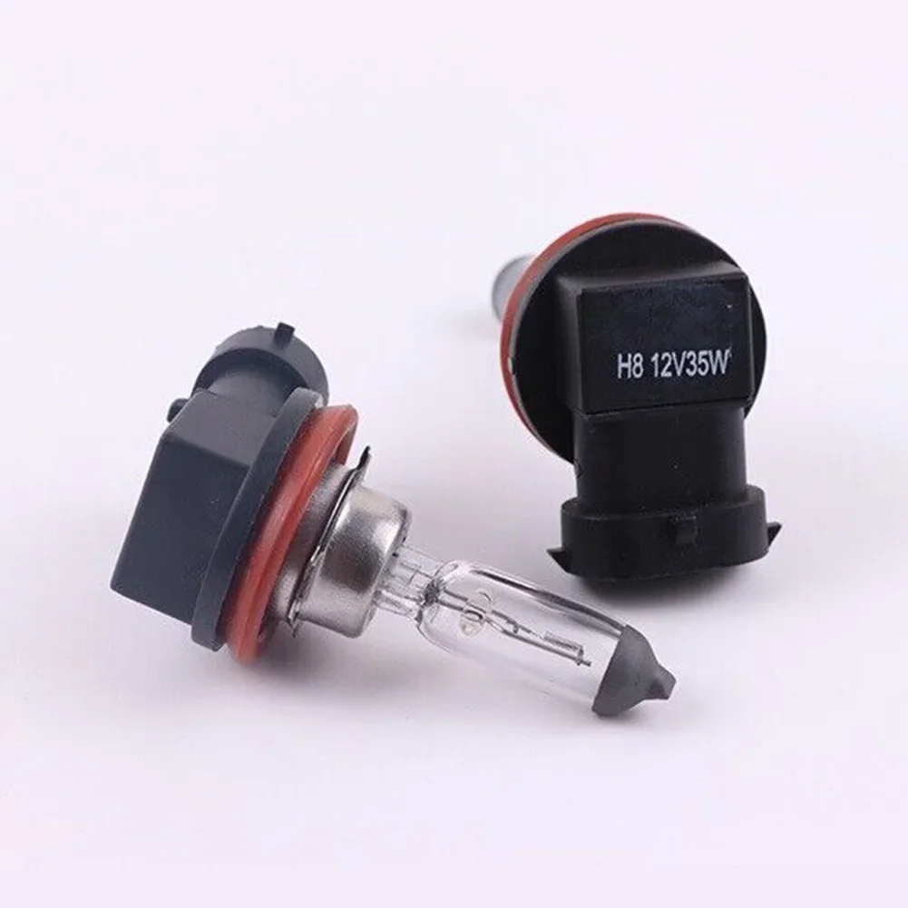 Z H8 할로겐 안개등 전구, 밝은 교체 투명 앰버 전구, 범용 자동차 조명 액세서리, 35W, 12V, 2 개