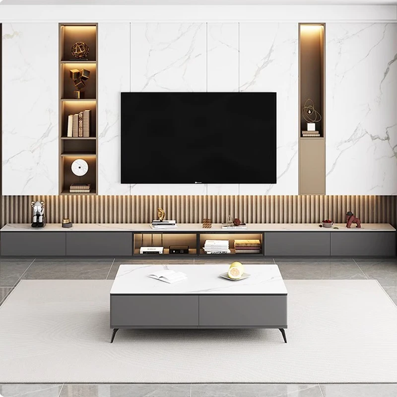 

Center Living Room Tv Stands Display Storage Sideboard Tv Cabinet Universal Console Table Szafka Na Buty Modern Furniture