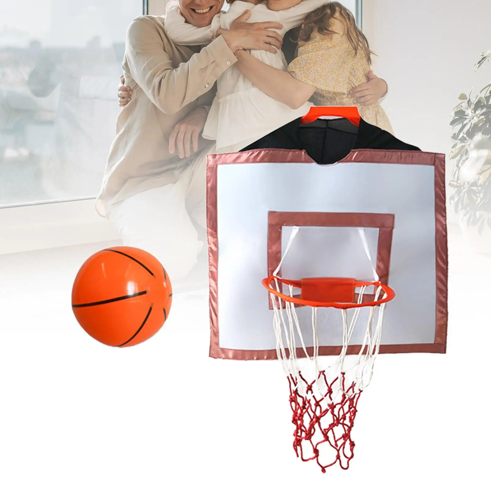 

Wearable Basketball Hoop Sports Games Basketball Rim for Boy Festival Party