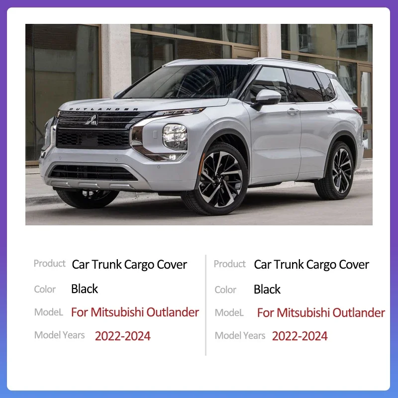 Rideau arrière rétractable pour Mitsubishi Outlander 2013 – 2022, housse de  coffre dédiée, matériel, accessoires de voiture, style - Historique des  prix et avis, Vendeur AliExpress - Vladimir Store