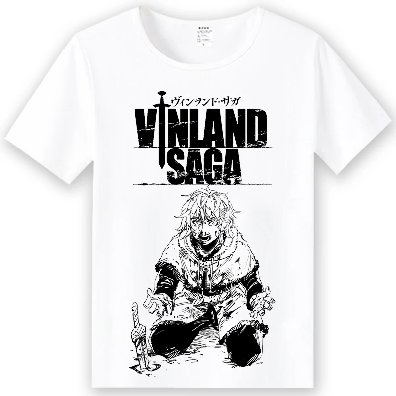 Askeladd Vinland T Shirt 100% Cotton Askeladd Saga Anime Manga Vikings  Prince Canute Canute Vinland Creative Trending Vintage - T-shirts -  AliExpress