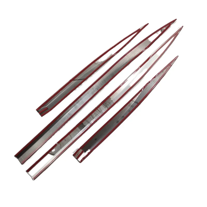 Streamer Cromati Per Peugeot 3008 Dal 2016 - Set 4 Pezzi In Acciaio Inox Per Protezione Portiere - Foto 7