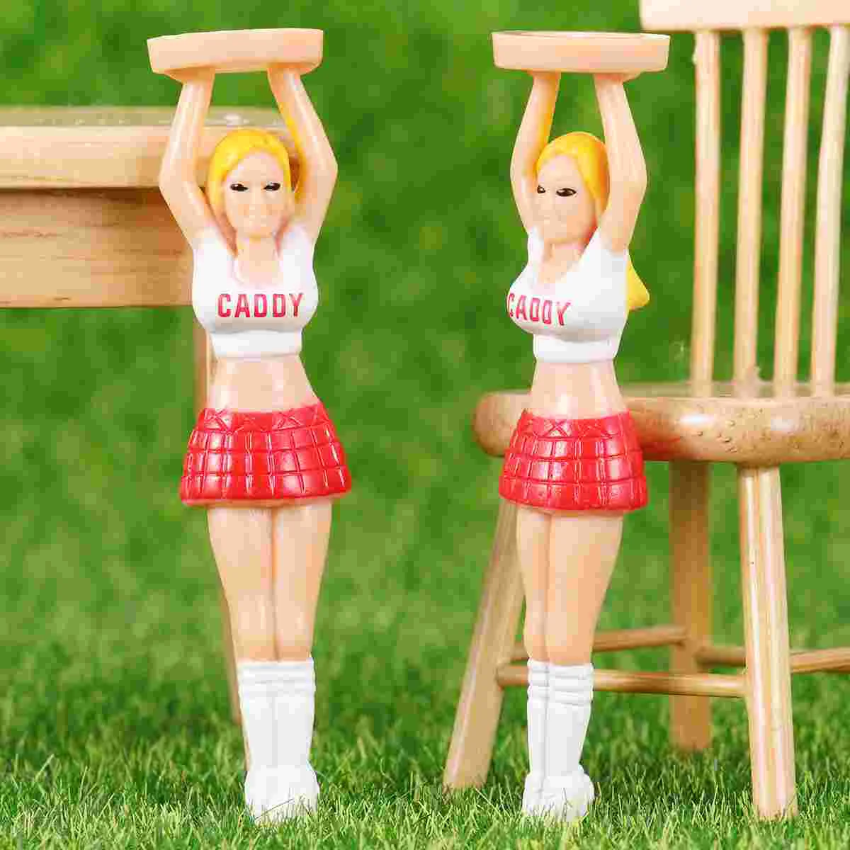 

4Pcs Tees Girl Woman Lady Girl Tee Nails Training Accessories