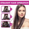 Multifunctional Hair Comb Ceramic Smoothing Fast Heated Electric Hair Straighten Comb Hair Curler Brush Hair Fast Modeling Tool 2