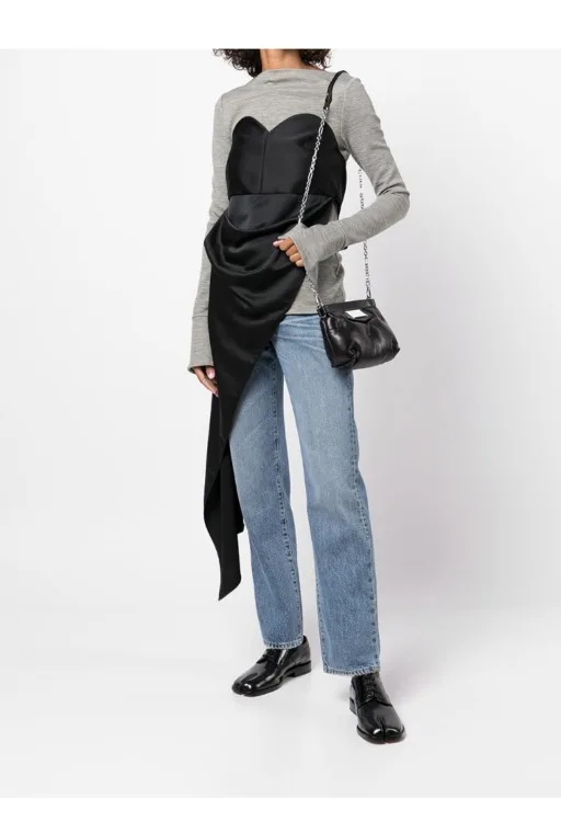 

104241 103984 Fashion Classic Trendy luxury design Top Layer Sheepskin Chain Small Square Bag Women Bag