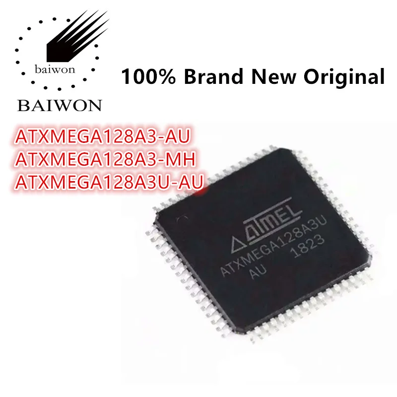 

ATXMEGA128A3 Series ATXMEGA18A3-AU ATXMEGA118A3-MH ATXMEGA128A3U-AU Memory IC Chip