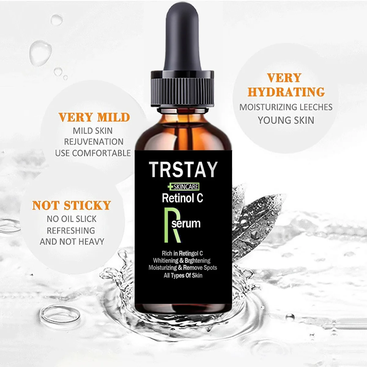 Antioxidant skin brightening VC essential oil 4