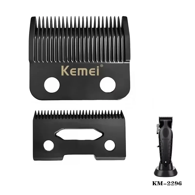 Barber Hair Clipper Blade Electric Hair Trimmer Replacement DLC Blade Fit For Kemei KM-2296