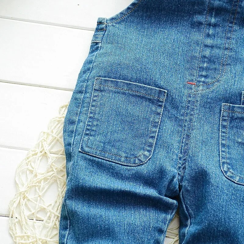 Children Overalls Pants for 1-4 Years Boys Girls