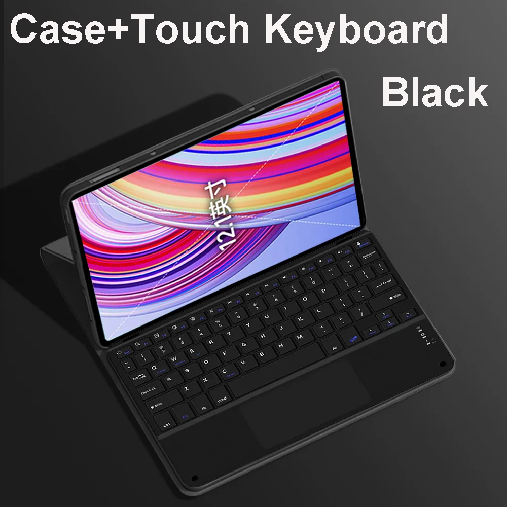 thumbnail image 1 of Funda para Xiaomi Redmi Pad Pro de 12,1 pulgadas, funda con teclado para Redmi Pad Pro de 12,1 pulgadas 2024, 1 of 5