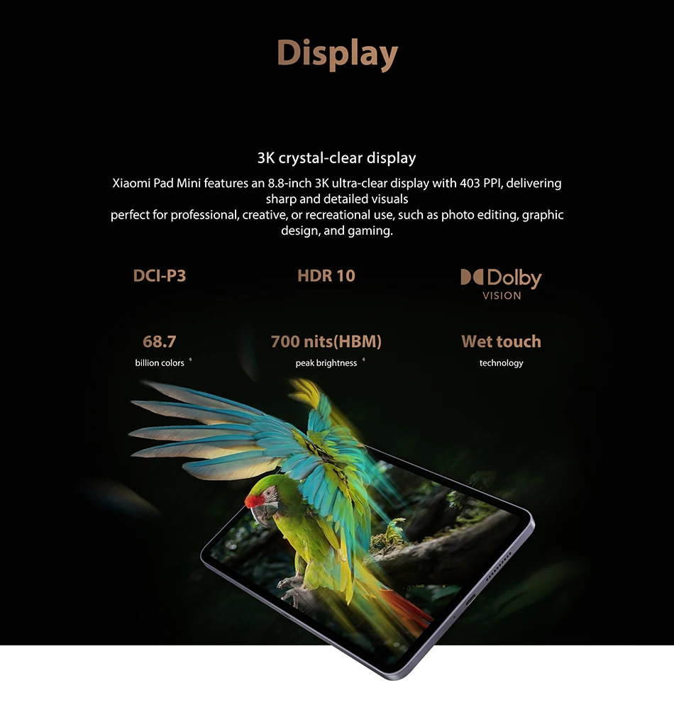 Xiaomi Pad Mini 512GB, 12GB RAM 8.8-inch Wi-Fi Tablet (Global Version) 14