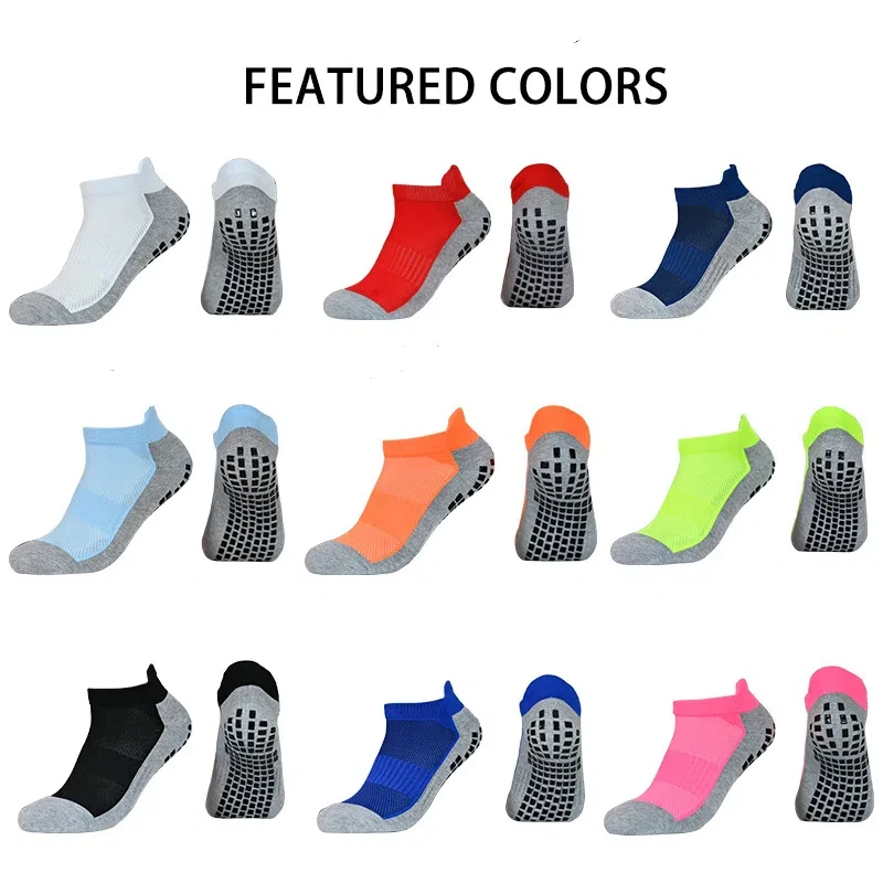 Adult Glue Boat Socks Silicone Non-slip Sole God Socks with Thick Towel Bottom Boat Socks Breathable Sports Short Socks