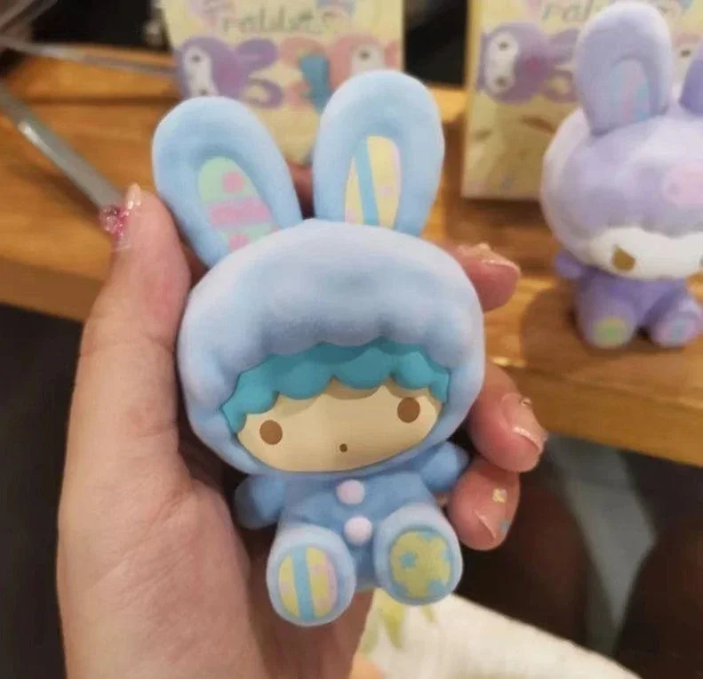 thumbnail image 1 of Sanrio Spot Goods Rabbit Series - Figura de perro Kuromi Jade Gui de gran belleza, adorable, hecha a mano, con melodía, regalo de cumpleaños para niños, 1 of 5