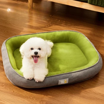 S6a1aa270ee724511983112a423ac85b3s.jpg Pet Kennel Four Seasons Universal Removable and Washable Medium Small Dog Winter Warm Winter Dog Sleeping Mat Cat Nest