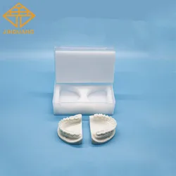 25pcs Dental Implant Storage Plastic Tooth Box With Foam Sponge Denture Storage Boxes Teeth Clinic Case Dentist Consumables