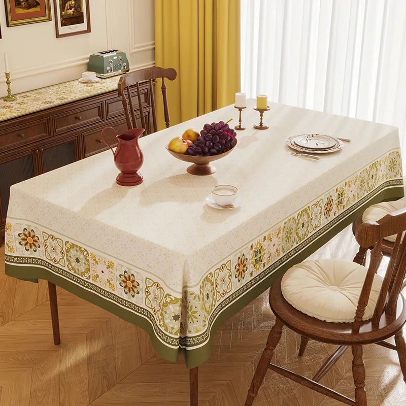 

Atmosphere, Luxury, High Sense, Retro Rectangular Table Linen