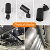 GU10 LED Track Lights Rail Spot Lighting for Living Room Kitchen Bedroom Lamp Spotlight Led Ceiling Lamps Fixture Track Light 2