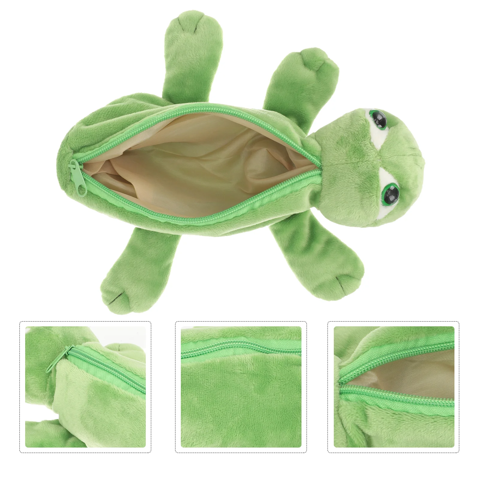 

Женская плюшевая ручка на молнии, вместительный чехол для карандашей, необычная сумка для карандашей, Детские принадлежности для дома