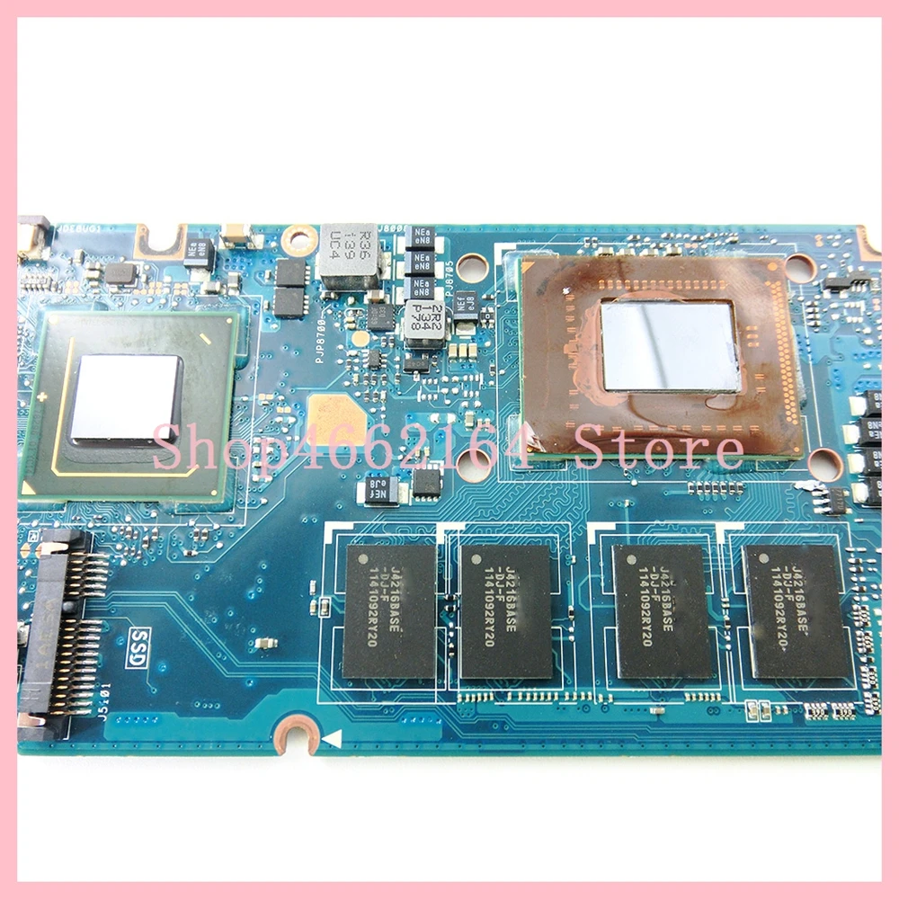 UX31E With i7-2677M CPU 4GB-RAM Notebook Mainboard For