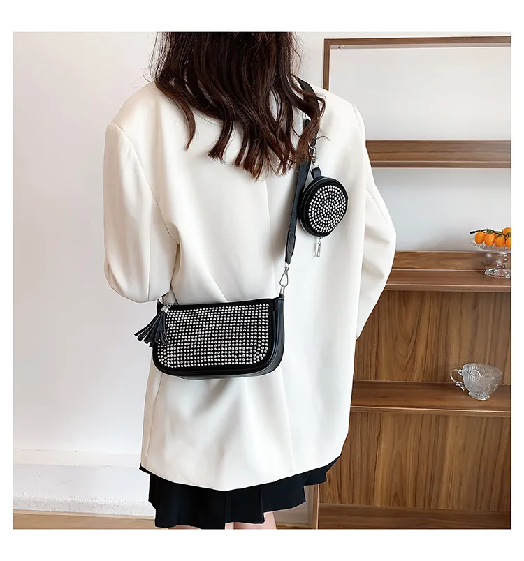 Women Crossboy Bags 2023 New Leather Shoulder Bag With Coin