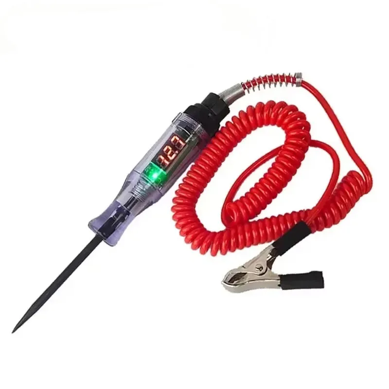 Advanced Voltage Circuit Tester Auto Diagnostic Probe with Test Light and Electric Measuring Pen