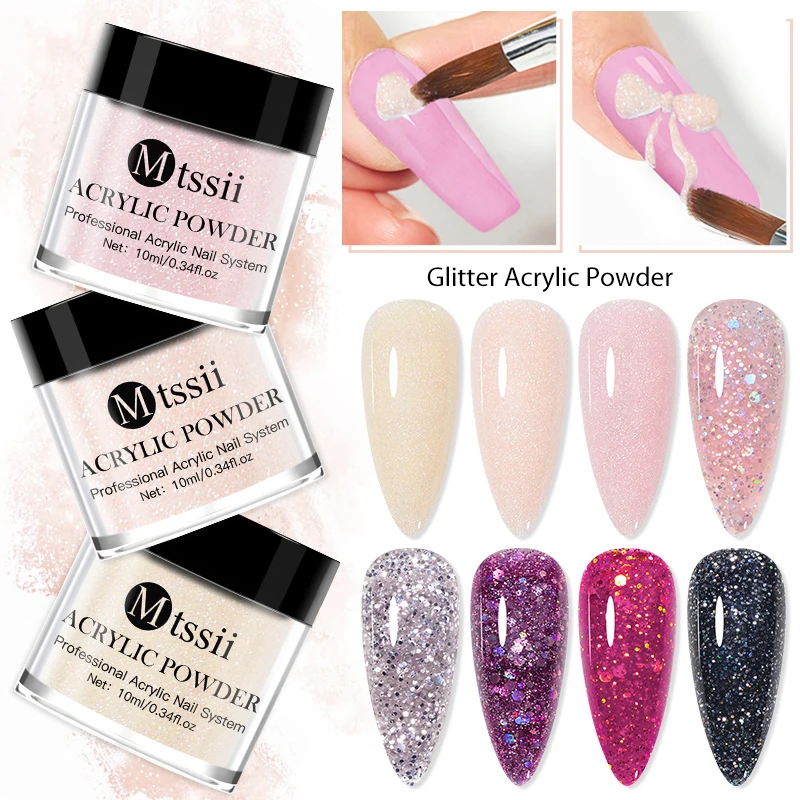 Nail Acrylic Powder and Liquid Monomer Nails Art Decoration For Manicure Crystal Nail Glitter 3D Tips Carving Tools nail acrylic liquid nail powder acrylic nail powder manicure tools nail tools
