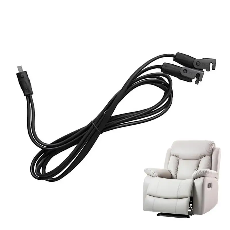 

Lift Chair Replacement Cable 78.7 Inches Reclining Couch Cable Black Recline Cord For Dormitory Studio Long Recline Cable For