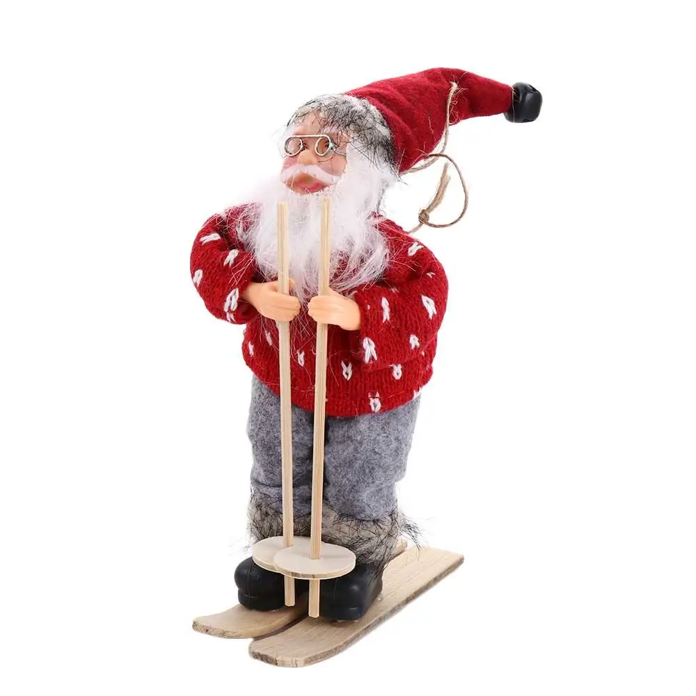 Year Navidad Natal N1N Figurine Home Table Decor  Gift Christmas Decorations Santa Figure Hanging Pendants Santa Claus